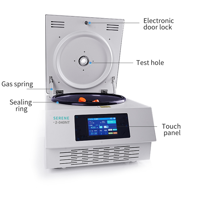 Máy ly tâm làm lạnh tốc độ cao siêu nhỏ Qiujing Serene Series 2-165LT Máy ly tâm làm lạnh tốc độ cao siêu nhỏ Qiujing Serene Series 2-165LT