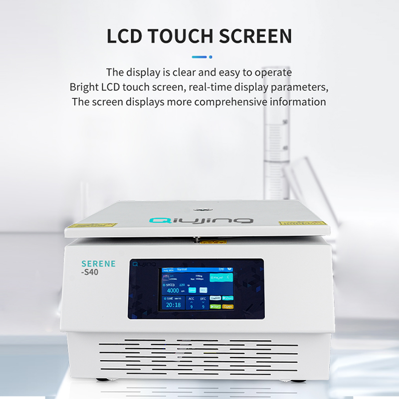 Máy ly tâm làm lạnh tốc độ cao siêu nhỏ Qiujing Serene Series 3-165LT Máy ly tâm làm lạnh tốc độ cao siêu nhỏ Qiujing Serene Series 3-165LT